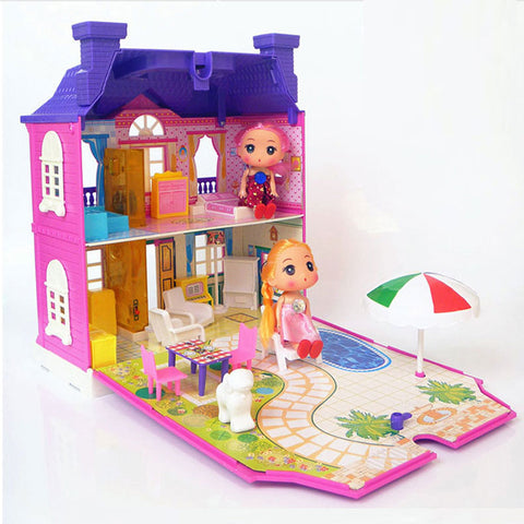 Pretty in Pink Doll House