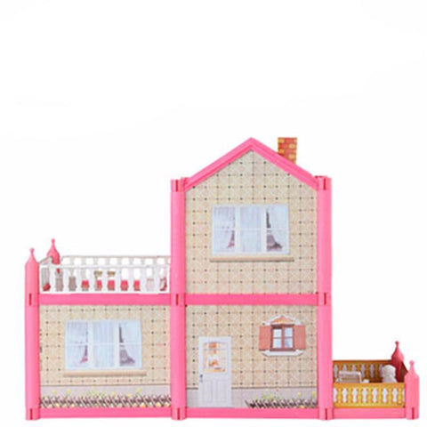 Pink 3D Doll House